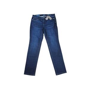 J.Jill Authentic Fit Dark Slim Ankle Jeans – Timeless Everyday Style (4R)